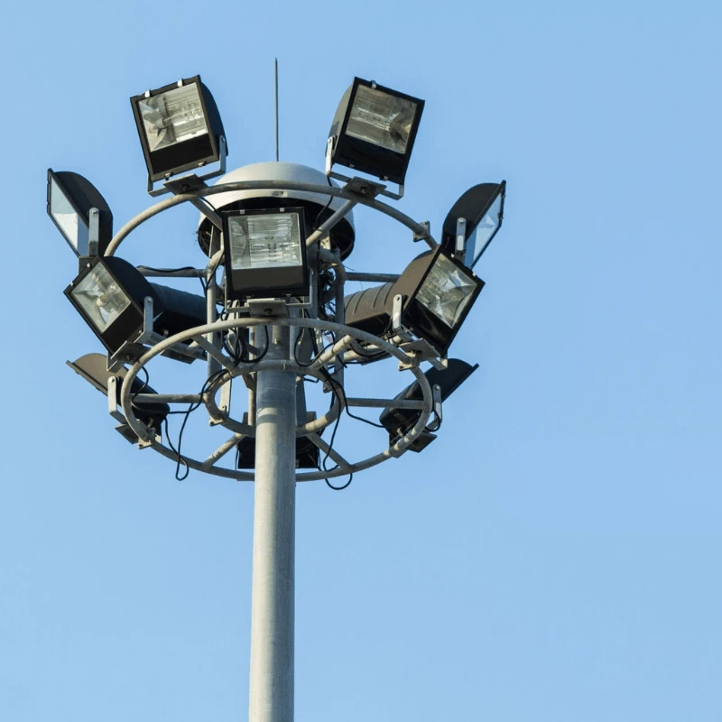 36 Meter Seaport High Mast Pole With Separate Lighting price